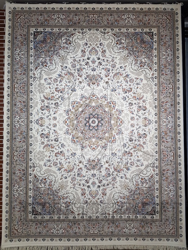  فرش زمرد مشهد 1200 شانه تراکم 3600 کد 37000 برجسته 